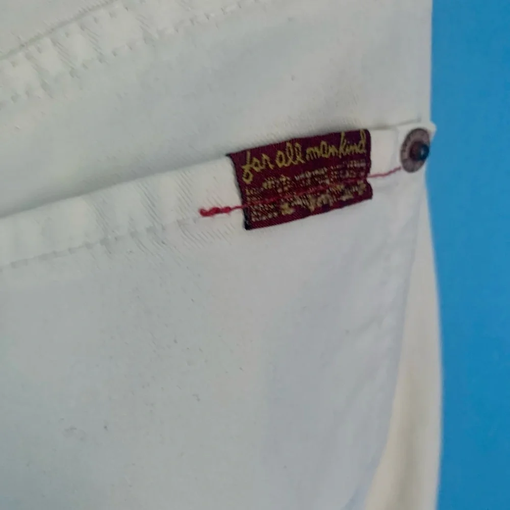 7 For All Mankind White Bootcut Jeans Size 30 - Picture 4 of 7